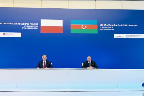 Bakıda Azərbaycan-Polşa biznes forumu keçirilib - FOTO