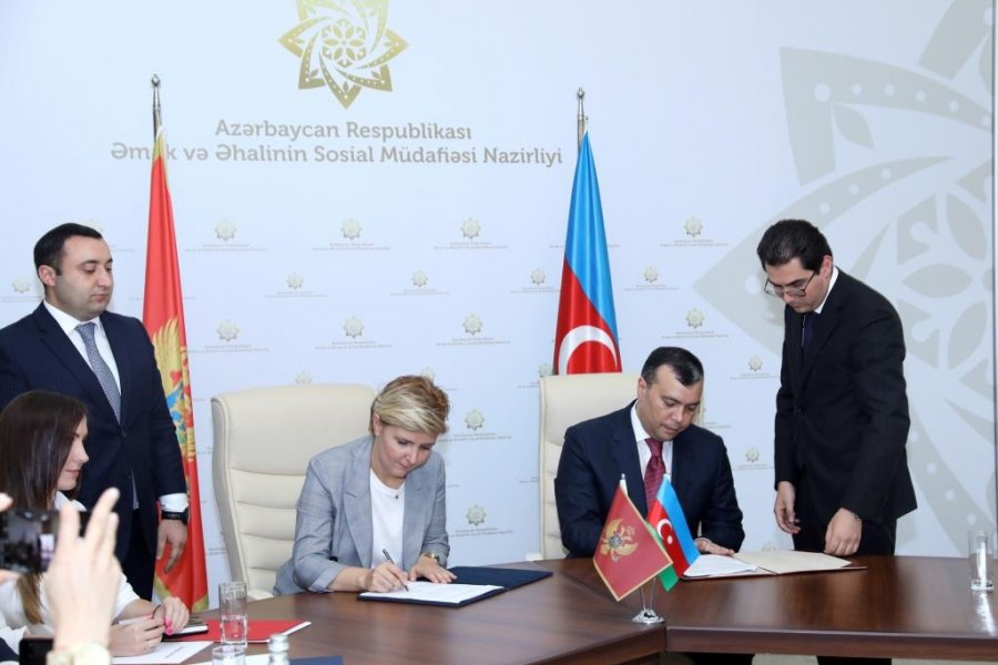 ​Azərbaycan-Monteneqro Birgə Komissiyasının II iclası keçirilib 