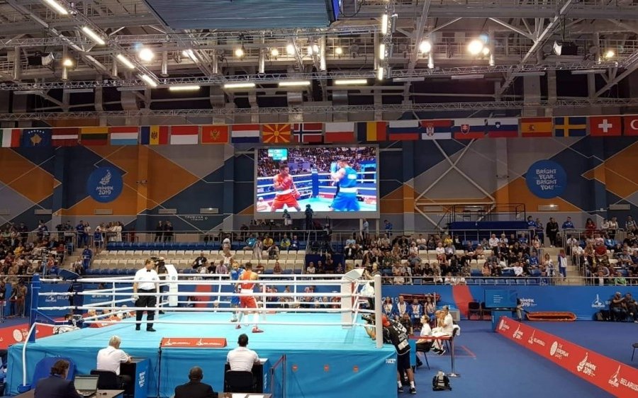 "Minsk 2019" - Azərbaycan boksçusu Alfonso Dominqes qızıl medal qazanıb