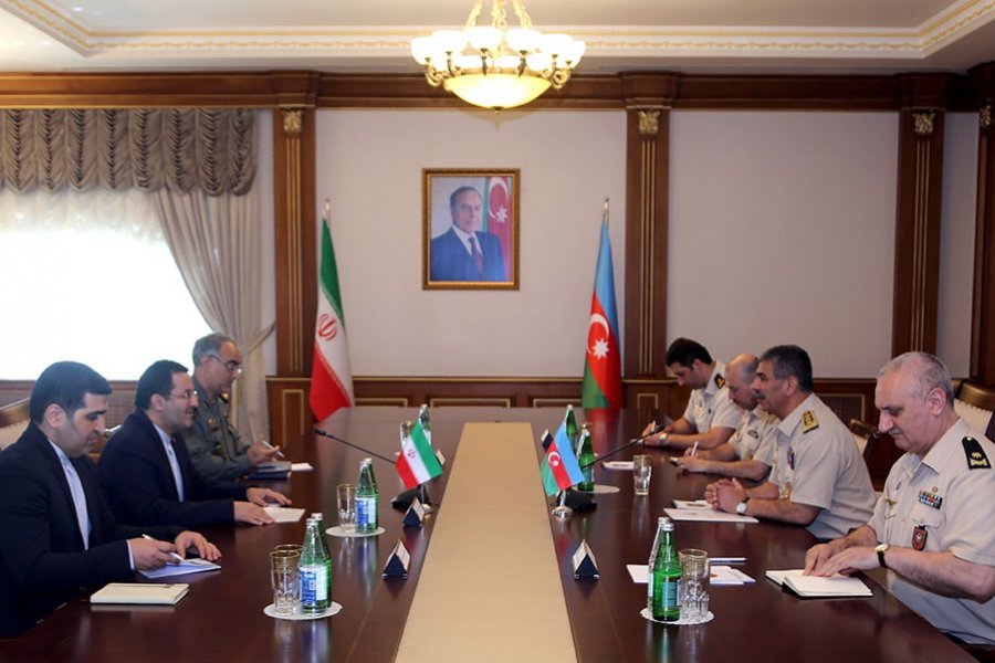 Azərbaycan-İran hərbi əməkdaşlığı müzakirə olundu 