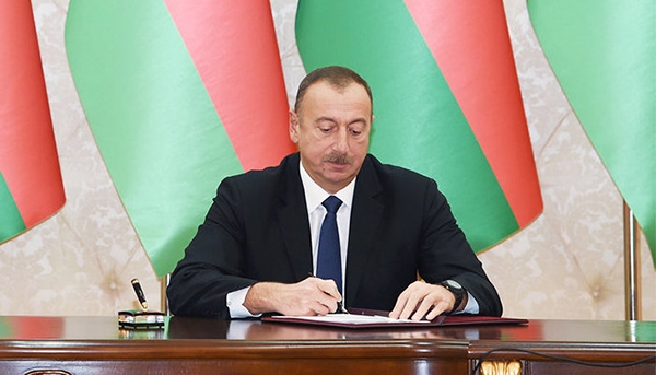 Azərbaycan Respublikası Prezidenti Sərəncam imzaladı
