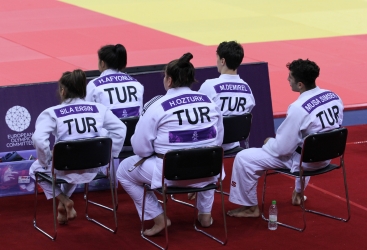 Cüdo üzrə Türkiyə milli komandası “EYOF Bakı 2019”un çempionu olub