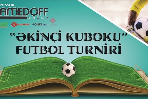 Jurnalistlər arasında  " I ƏKİNÇİ Kuboku" mini-futbol turniri keçiriləcək 