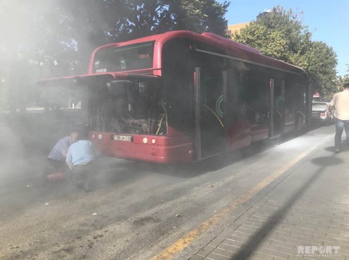 “Baku Bus”ın avtobusunda TÜSTÜLƏNMƏ – VİDEO