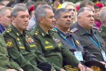 Zakir Həsənov “Beynəlxalq Ordu Oyunları - 2019” yarışlarının açılış mərasimində - FOTOLAR