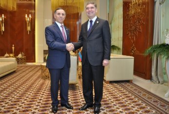 Baş Nazir Türkmənistan Prezidenti Qurbanqulu Berdiməhəmmədov ilə görüşdü 