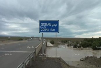 Güclü yağış və sel Goranboyda ciddi fəsadlar törətdi 