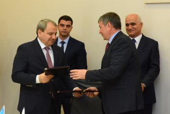BDU ilə Ural Federal Universiteti arasında anlaşma memorandumu imzalandı