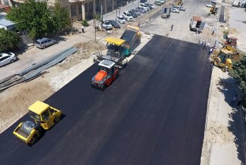 Bakıda yeni yol infrastrukturu YARADILIR - FOTO