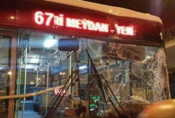 Bakıda marşrut avtobusu ağır qəza törətdi - QADIN ÖLDÜ
