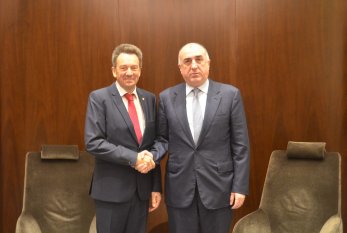 Elmar Məmmədyarov Beynəlxalq Qırmızı Xaç Komitəsinin prezidenti ilə GÖRÜŞDÜ