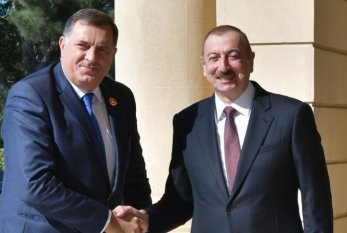 İlham Əliyev Milorad Dodik ilə GÖRÜŞDÜ