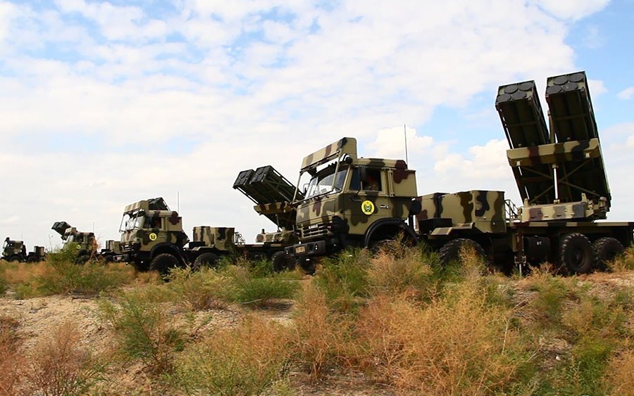 Raket və artilleriya qoşunları start mövqelərinə çıxır - FOTO - VİDEO