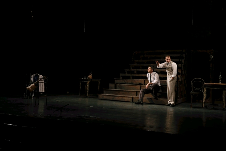 Rus Dram Teatrında “Aydın” tamaşası nümayiş olunub 