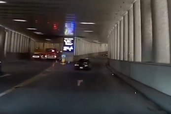 Bakıda yeraltı tuneldə inanılmaz hadisə - TAKSİ SÜRÜCÜSÜNDƏN ŞOK HƏRƏKƏT - VİDEO
