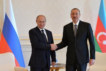 Vladimir Putin Azərbaycan Prezidentini təbrik edib 