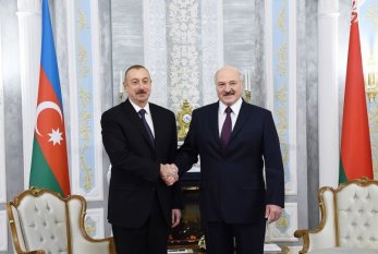 Lukaşenko Azərbaycan Prezidentini TƏBRİK ETDİ