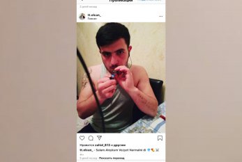 Narkotik çəkib, "instagram"da paylaşdı - HƏBS EDİLDİ - FOTOLAR
