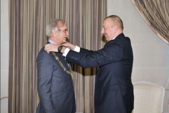 Prezident İlham Əliyev Polad Bülbüloğluna “Heydər Əliyev” ordenini TƏQDİM ETDİ - FOTOLAR