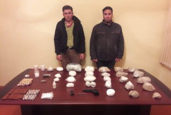 Sərhəddə 6 nəfərdən 50 kiloqram narkotik götürüldü - DSX-dan ƏMƏLİYYAT - FOTO