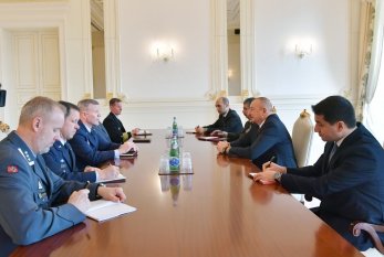 İlham Əliyev NATO komandanı ilə görüşdü - FOTOLAR - VİDEO