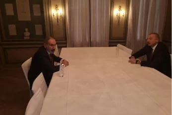 Azərbaycan Prezidenti ilə Ermənistanın baş naziri arasında görüş başladı - VIDEO