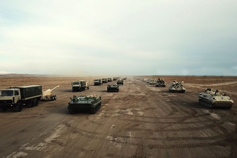 Ordumuz genişmiqyaslı  təlimlərə BAŞLADI - FOTO - VİDEO