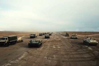 Ordumuz genişmiqyaslı  təlimlərə BAŞLADI - FOTO - VİDEO