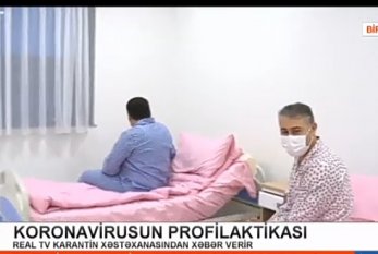 Azərbaycanda koronavirusa görə ayrılmış karantin zonasından reportaj - VİDEO
