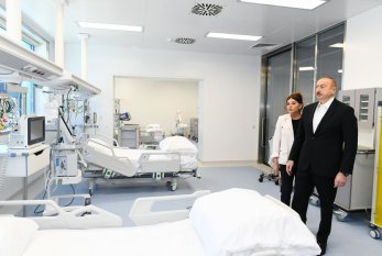 Prezident  və xanımı “Yeni klinika" nın AÇILIŞINDA- YENİLƏNDİ- FOTO