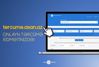 www.tercume.asan.az - onlayn tərcümə saytı fəaliyyət göstərir