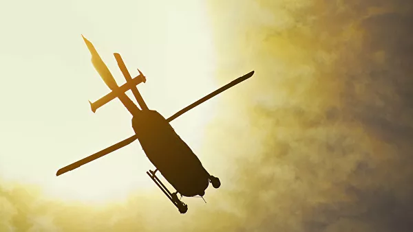 Xilasetmə helikopteri QƏZAYA UĞRADI