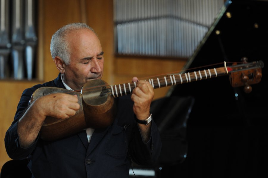 Xalq artisti Ramiz Quliyev iranlı musiqiçilərlə bir arada - VİDEO