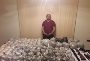 DSX sərhəddə 115 kiloqram narkotik AŞKARLADI - FOTO