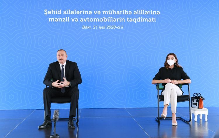 "Budur, bu gün Qarabağda ölümə getməyə hazır olan Azərbaycan gənci" - Prezident TƏŞƏKKÜR ETDİ