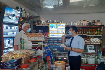 “Araz supermarket”in 7 mağazasında karantin qaydaları pozuldu 