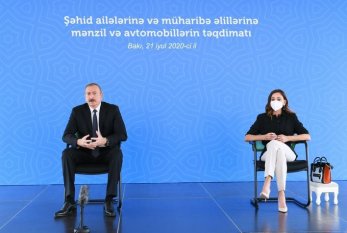 "Budur, bu gün Qarabağda ölümə getməyə hazır olan Azərbaycan gənci" - Prezident TƏŞƏKKÜR ETDİ