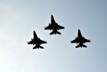 "TurAz Qartalı-2020” təlimlərində iştirak edəcək F-16 təyyarələri Azərbaycana gəldi - FOTOLAR - VİDEO