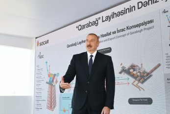 “Qarabağ yatağında iki ildən sonra ilk neft-qaz çıxarılmalıdır” - Prezident