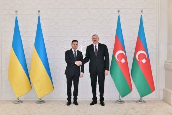 Ukrayna Prezidenti Azərbaycan Prezidentinə zəng edib 