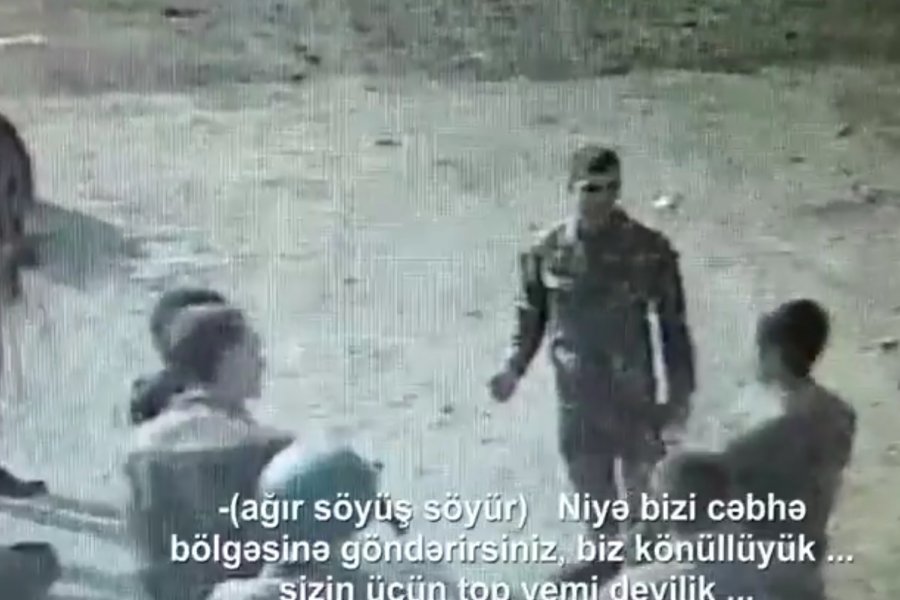 Erməni əsgərlər döyüşmək istəmir - VİDEO