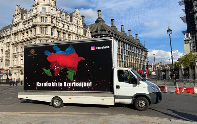 “Karabakh is Azerbaijan” London küçələrində - Foto