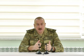 Prezident: "Azərbaycan Ordusu bir çox yaşayış məntəqələrini düşməndən azad edib” 