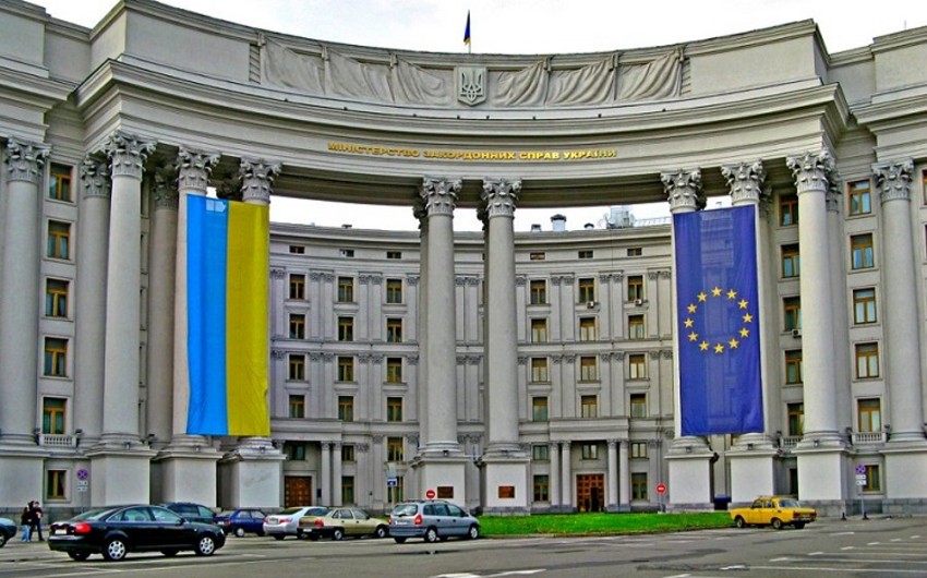 Ukrayna XİN Azərbaycanın konsulluğuna hücumu qınadı 