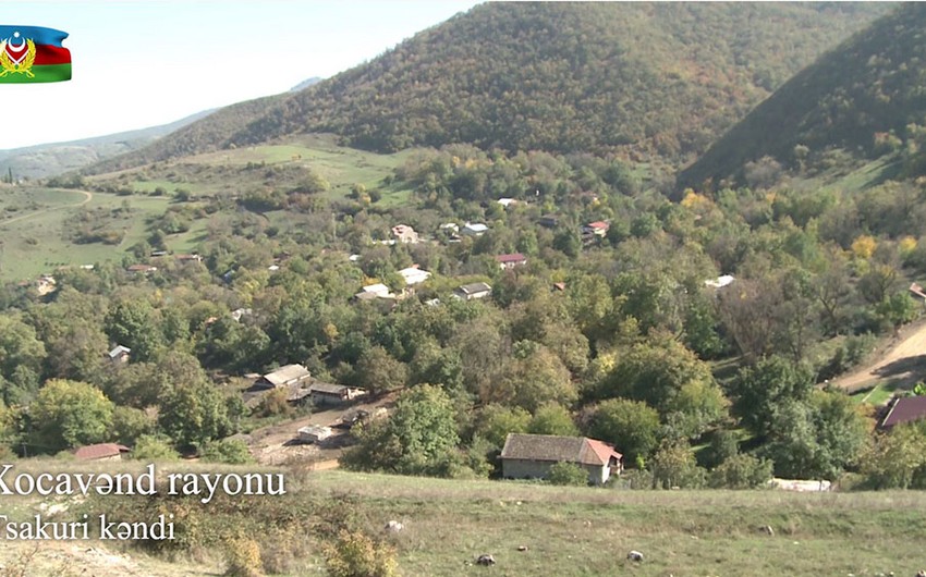 Xocavəndin işğaldan azad olunan Tsakuri kəndi - VİDEO