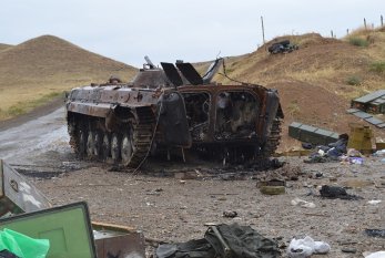 Müdafiə Nazirliyi: Düşmənin əlahiddə zirehli tank taborunun komandiri məhv edilib 