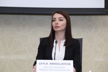 Leyla Abdullayeva: "Ermənistan prezidenti yalan danışıb" 