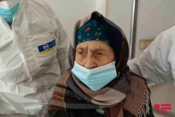 Goranboyda 110 yaşlı qadın koronavirusdan sağaldı