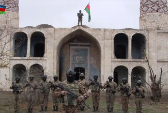 Azərbaycan Ordusu Ağdama bayrağımızı sancdı - FOTO - VİDEO