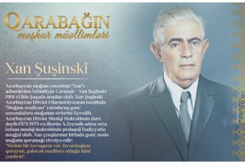"Qarabağın məşhur müəllimləri" - Xan Şuşinski 